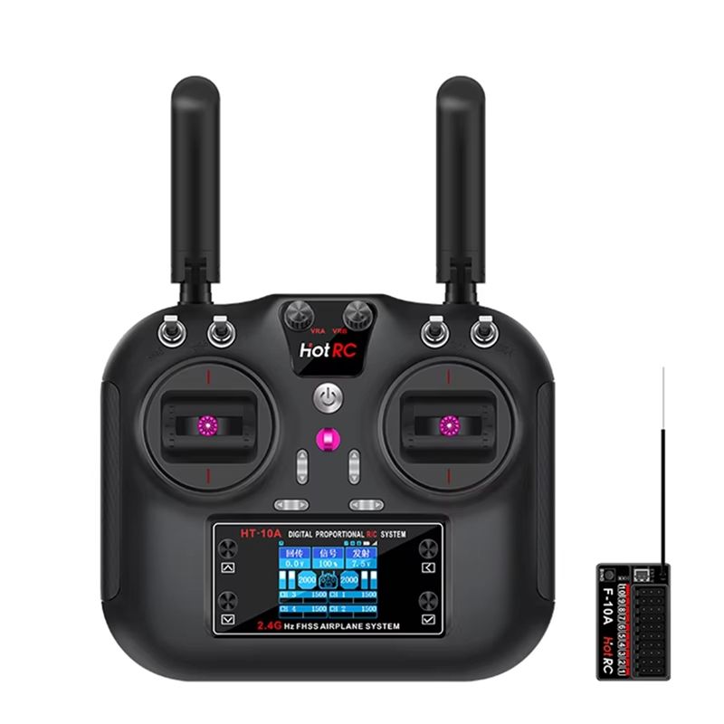 HOTRC HT-10A 2.4Ghz 10CH Remot - огляд і ціна Drone Kit Beginner