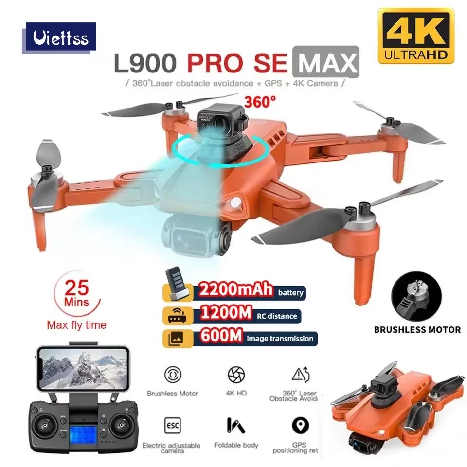 L900 Pro / SE / MAX Drone 4K P - огляд і ціна Drone Kit Vtol