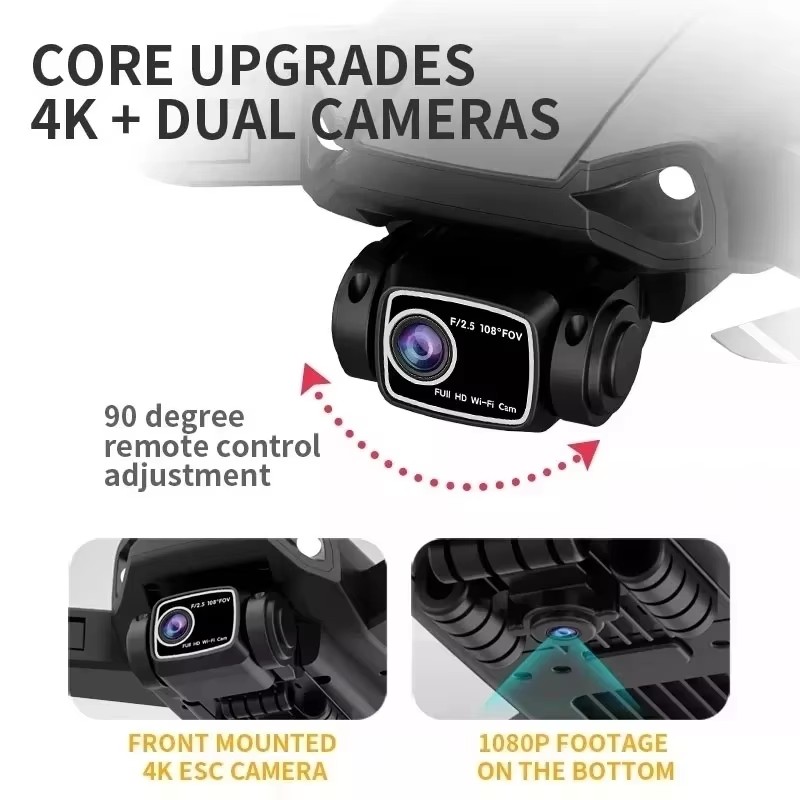 L900 Pro / SE / MAX Drone 4K P - огляд і ціна Drone Kit Vtol