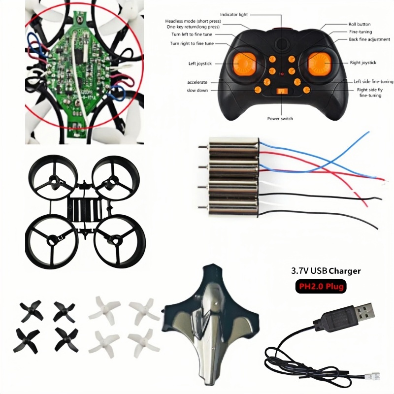 Complete DIY Drone Kit 2.4G 6A - огляд і ціна Eachine Drone E010
