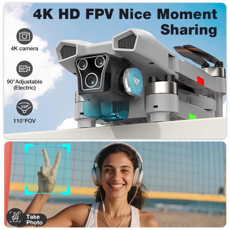 NEW Hot L017 Pro Drone Brushle - огляд і ціна Drone Kit Professional
